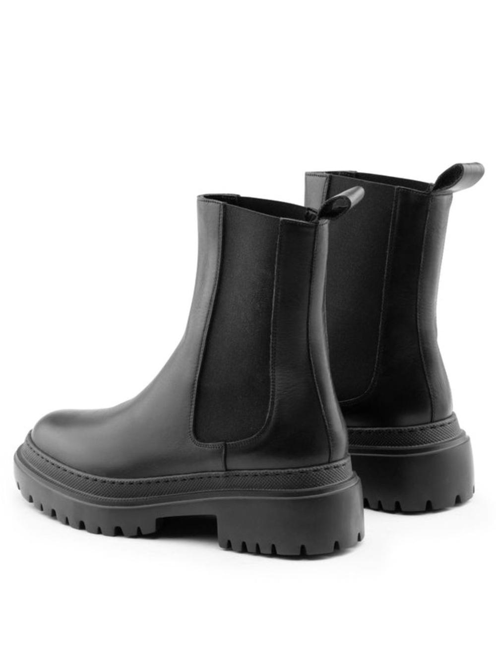 Maguire Corticella Black Leather Unlined Boot - Picture 2 of 9